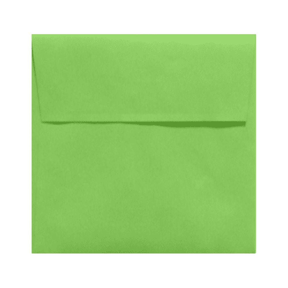 LUXPaper 5.5 x 5.5 Square Envelopes, Limelight Green, 500/Pack