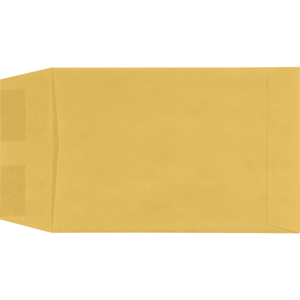 LUXPaper 5 x 7 1/2 Open End Envelopes, Brown Kraft, 500/Pack