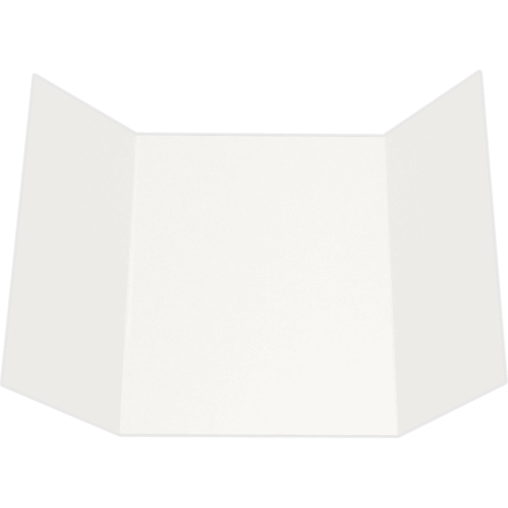 LUXPaper 5 x 7 A7 Gatefold Invitation, Bright White, 10/Pack