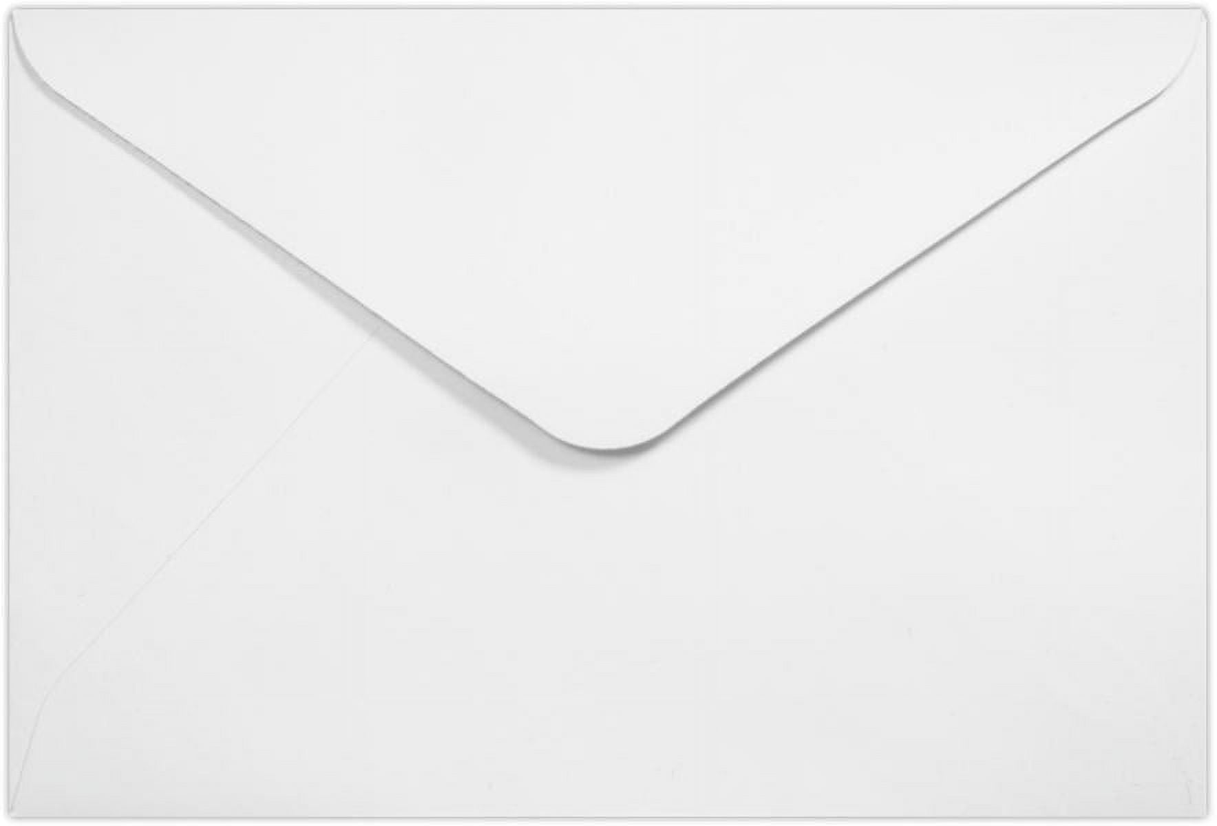 LUXPaper #56 Mini Envelopes, 3 x 4 1/2, White, 1000/Pack