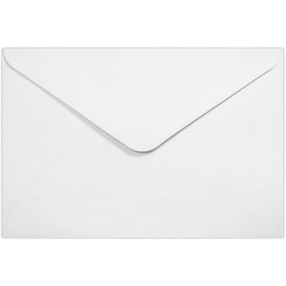 LUXPaper #56 Mini Envelopes, 3 x 4 1/2, White, 1000/Pack