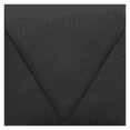 LUXPaper 6 1/2 x 6 1/2 Square Contour Flap Envelopes, Midnight Black ...