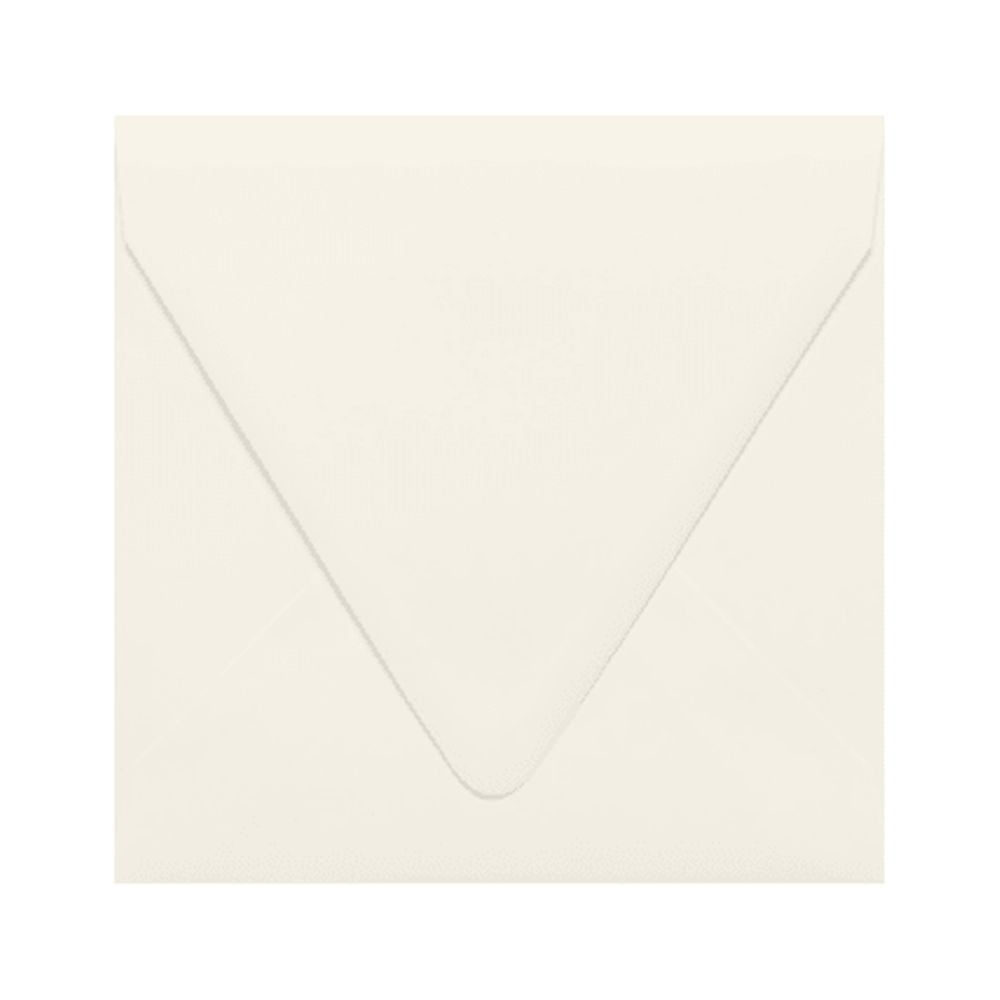 LUXPaper 6 1/2 x 6 1/2 Square Contour Flap Envelopes, Natural, 250/Pack