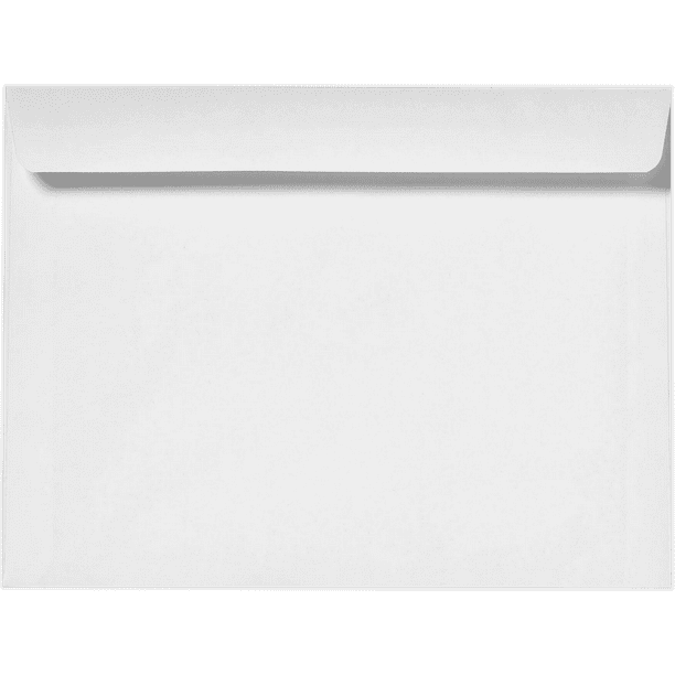 Aazon.co : LUXPaper 6 X 9 Booklet Envelopes | Bright White | 24lb