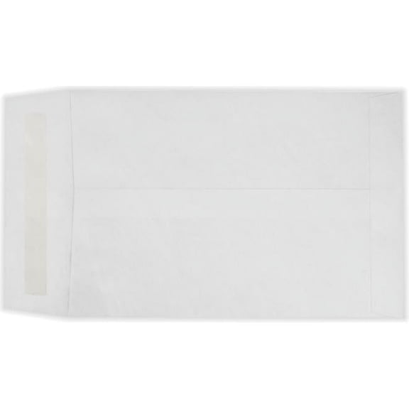 LUXPaper 6 1/2 x 9 1/2 Open End Tyvek Envelopes, White, 50/Pack