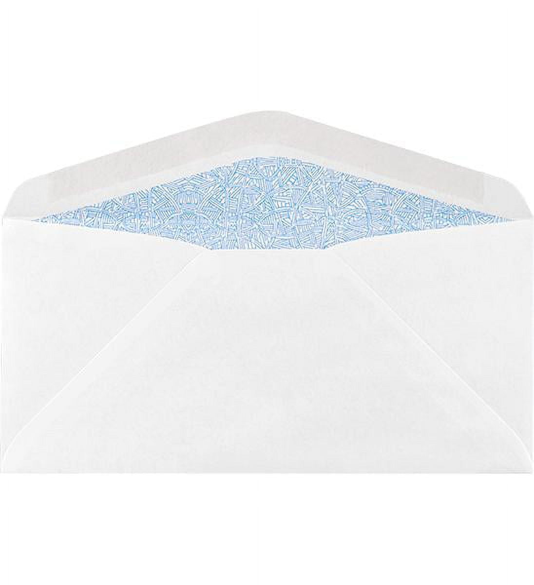 LUXPaper #6 1/4 Regular Envelopes, 3 1/2 x 6, White, 50/Pack