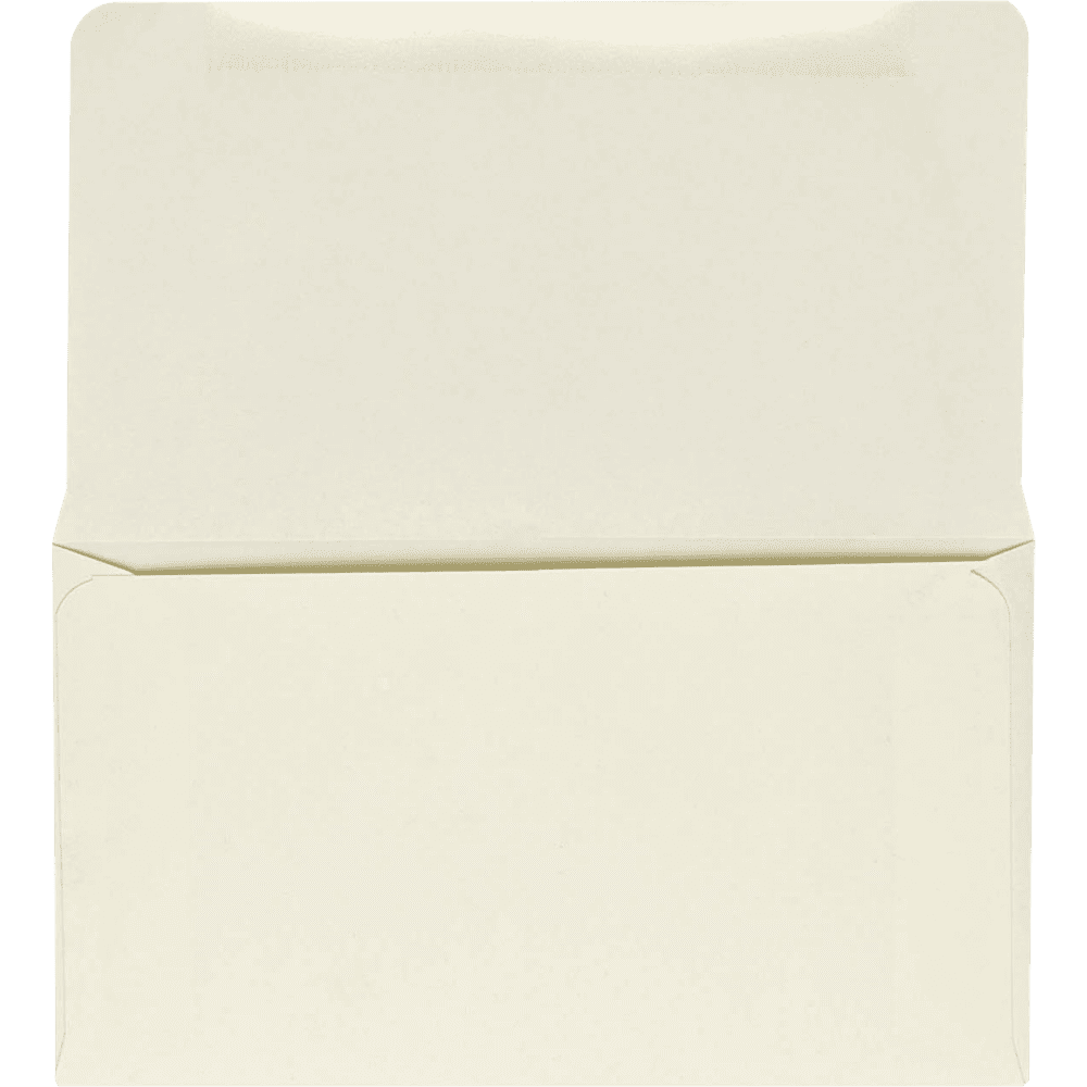 LUXPaper 6 1/4 Remittance Envelopes, Cream, 3 1/2 x 6, 500/Pack
