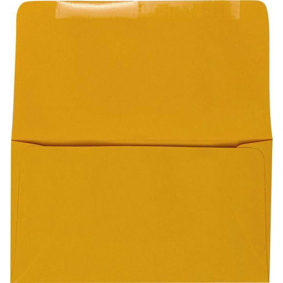 LUXPaper 6 1/4 Remittance Envelopes, Goldenrod, 3 1/2 x 6, 250/Pack