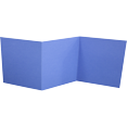 thumbnail image 1 of LUXPaper 6 1/4 x 6 1/4 Z-Fold Invitation, Boardwalk Blue, 250/Pack, 1 of 1