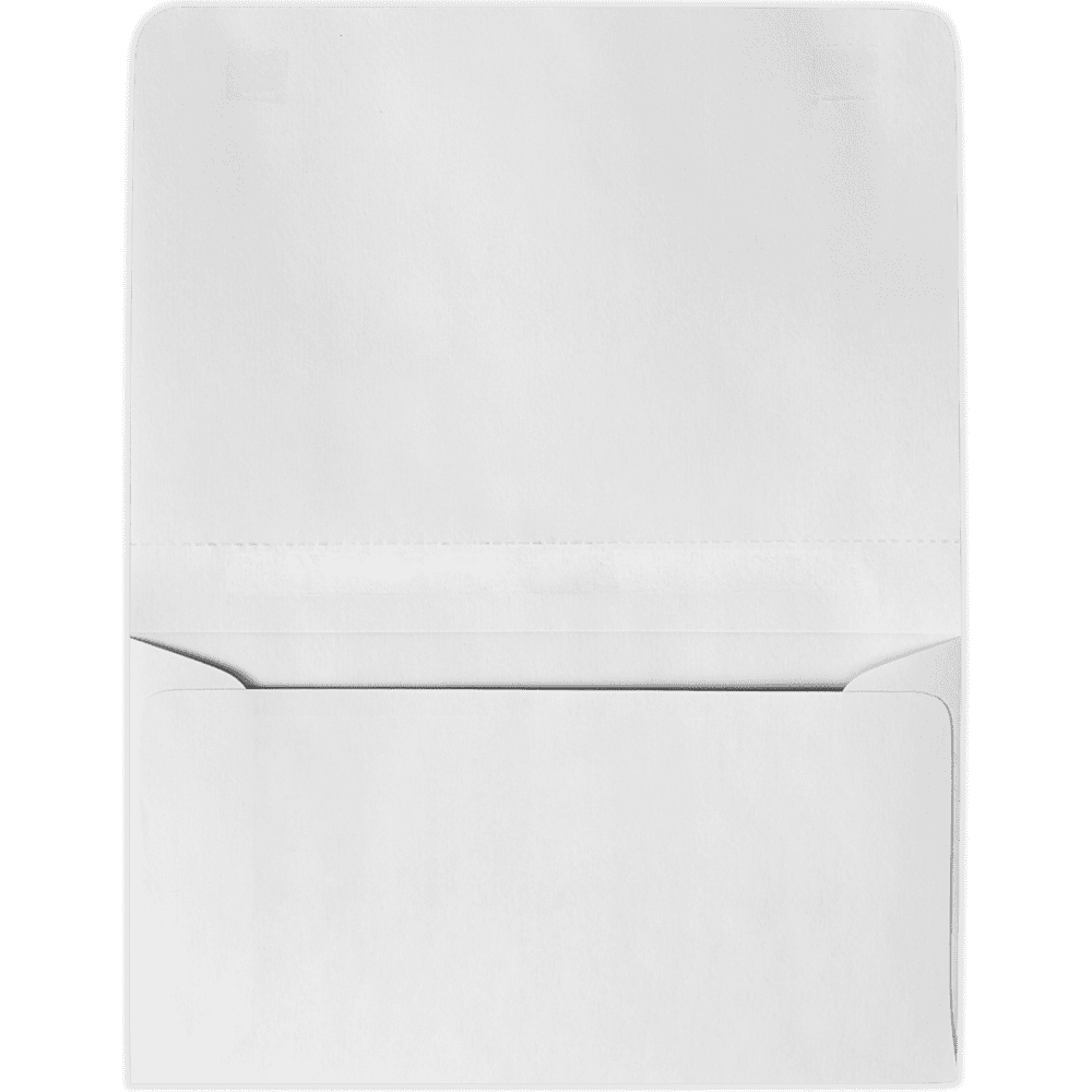 LUXPaper #6 2-Way Envelopes, 4 1/4 x 6 1/2, Bright White, 250/Pack
