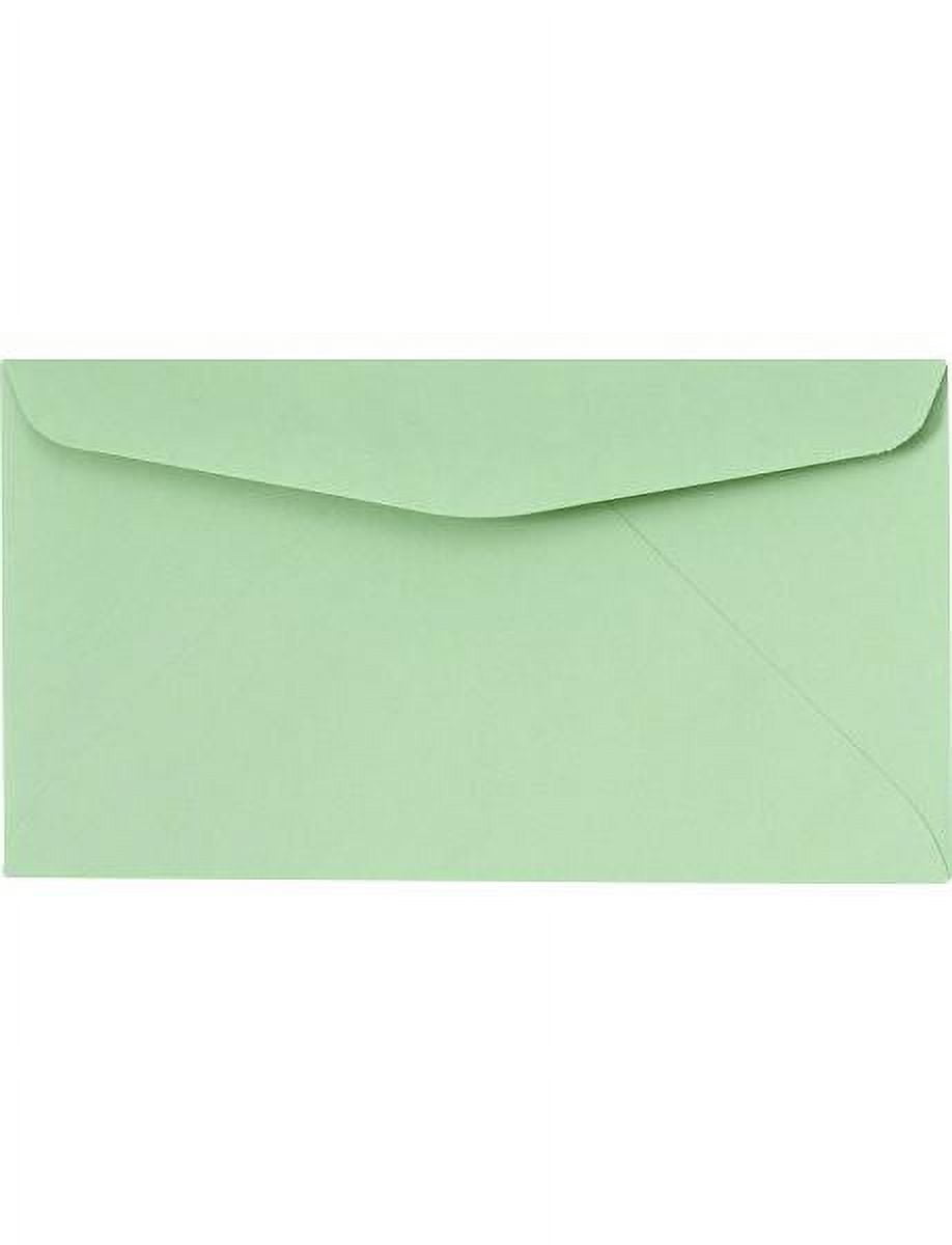 LUXPaper #6 3/4 Regular Envelopes, 3 5/8 x 6 1/2, Pastel Green, 1000/Pack