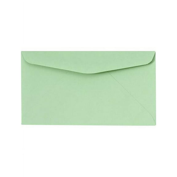 LUXPaper #6 3/4 Regular Envelopes, 3 5/8 x 6 1/2, Pastel Green, 1000/Pack