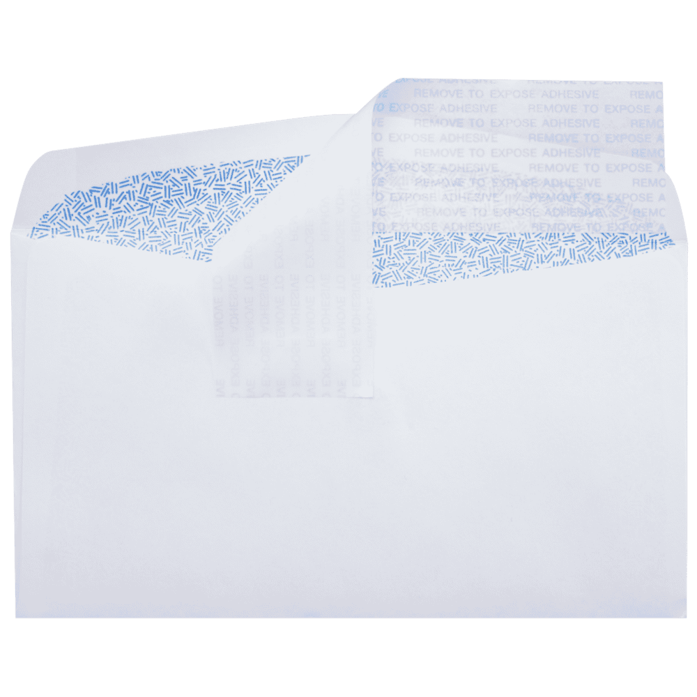 LUXPaper 6 3/4 Regular Envelopes, 3 5/8 x 6 1/2, White, 250/Pack