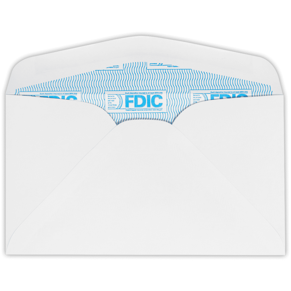 LUXPaper #6 3/4 Regular Envelopes, 3 5/8 x 6 1/2, White, 500/Pack