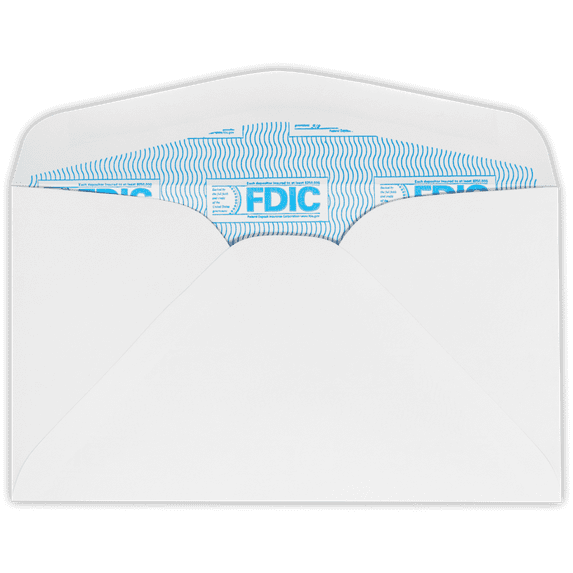 LUXPaper #6 3/4 Regular Envelopes, 3 5/8 x 6 1/2, White, 500/Pack