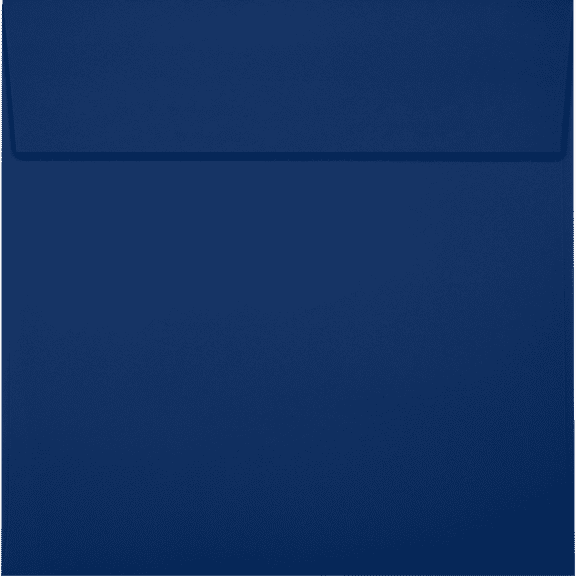 LUXPaper 6 x 6 Square Envelopes, Navy, 50/Pack