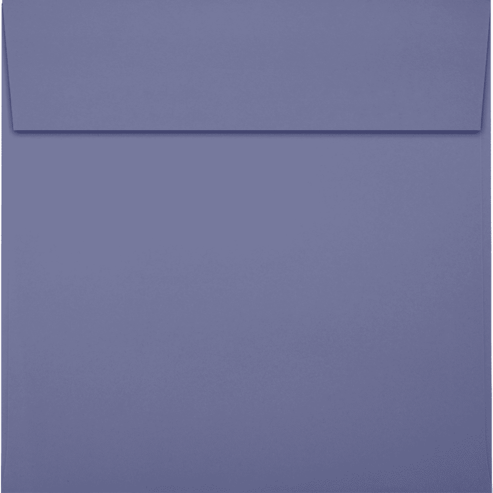 LUXPaper 6 x 6 Square Envelopes, Wisteria Purple, 50/Pack