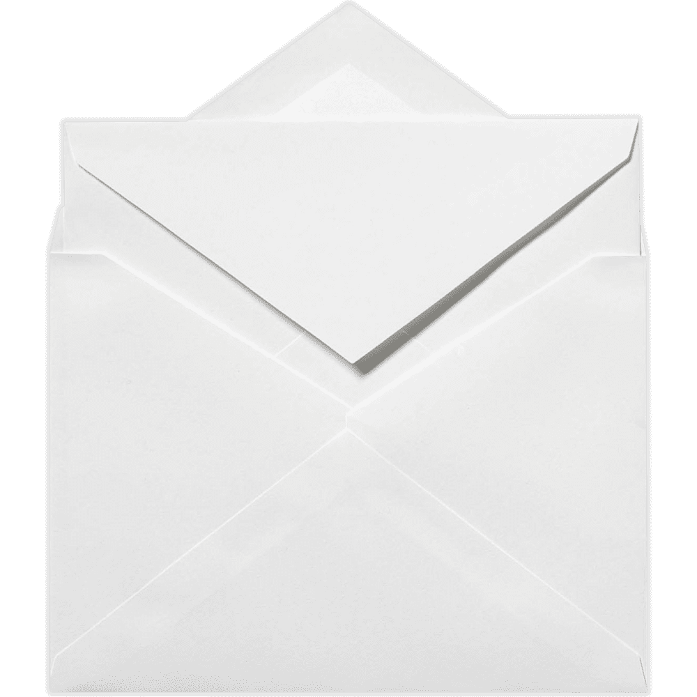 LUXPaper 6 x 8 1/4 Outer Envelopes, Bright White, 500/Pack