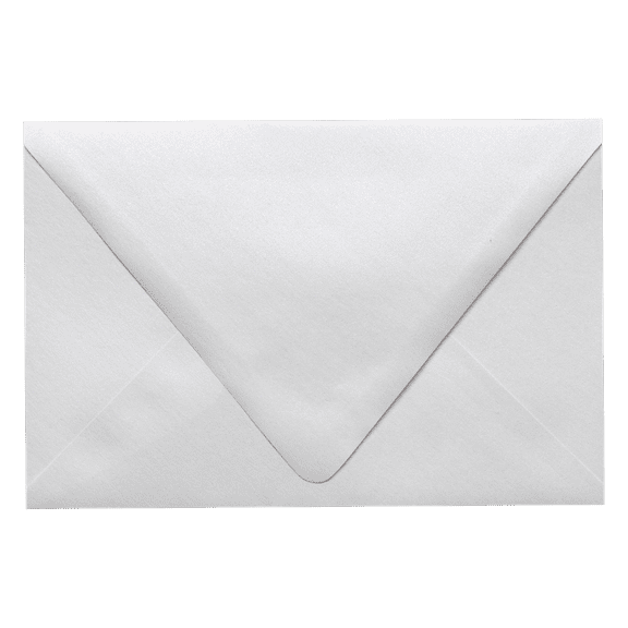 LUXPaper 6 x 9 Booklet Contour Flap Envelopes, Crystal Metallic, 250/Pack