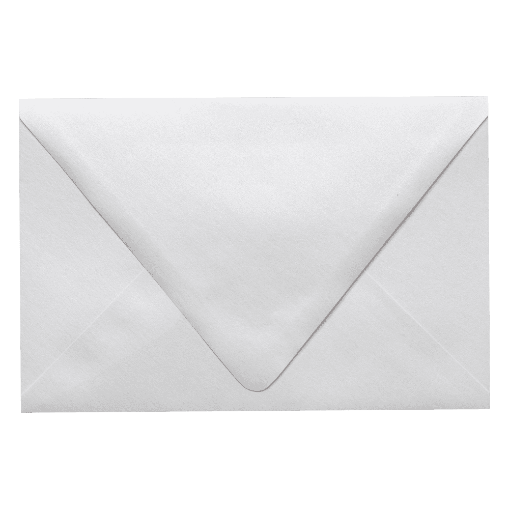 LUXPaper 6 x 9 Booklet Contour Flap Envelopes, Crystal Metallic, 500/Pack