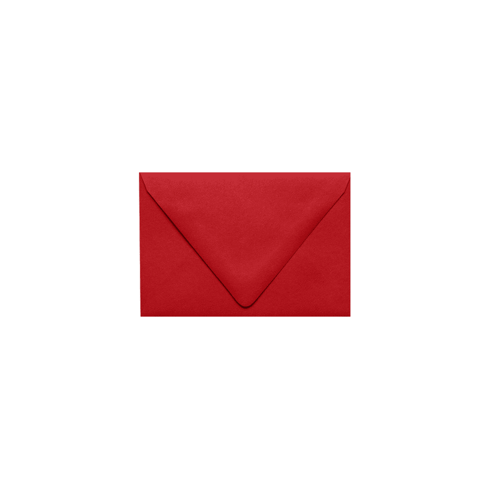 LUXPaper 6 x 9 Booklet Contour Flap Envelopes, Ruby Red, 250/Pack