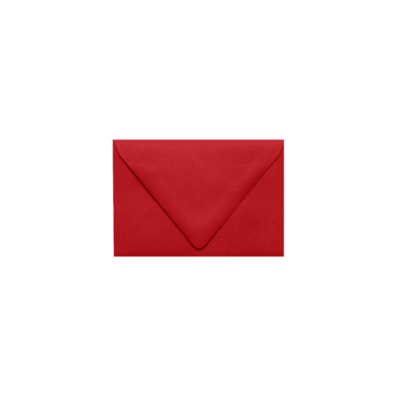 LUXPaper 6 x 9 Booklet Contour Flap Envelopes, Ruby Red, 50/Pack