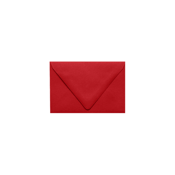LUXPaper 6 x 9 Booklet Contour Flap Envelopes, Ruby Red, 500/Pack