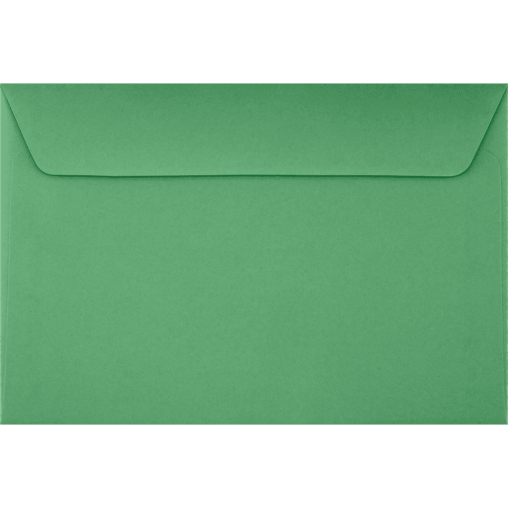 LUXPaper 6 x 9 Booklet Envelopes, Bright Green, 50/Pack