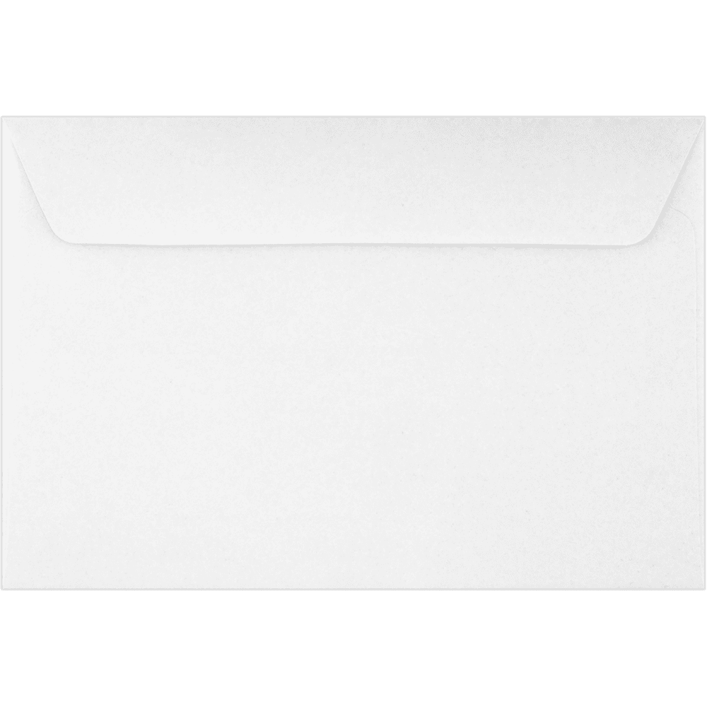 LUXPaper 6 x 9 Booklet Envelopes, Bright White, 250/Pack