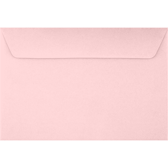 LUXPaper 6 x 9 Booklet Envelopes, Candy Pink, 50/Pack