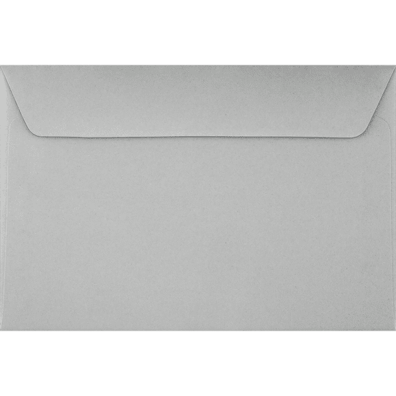 LUXPaper 6 x 9 Booklet Envelopes, Gray Kraft, 50/Pack