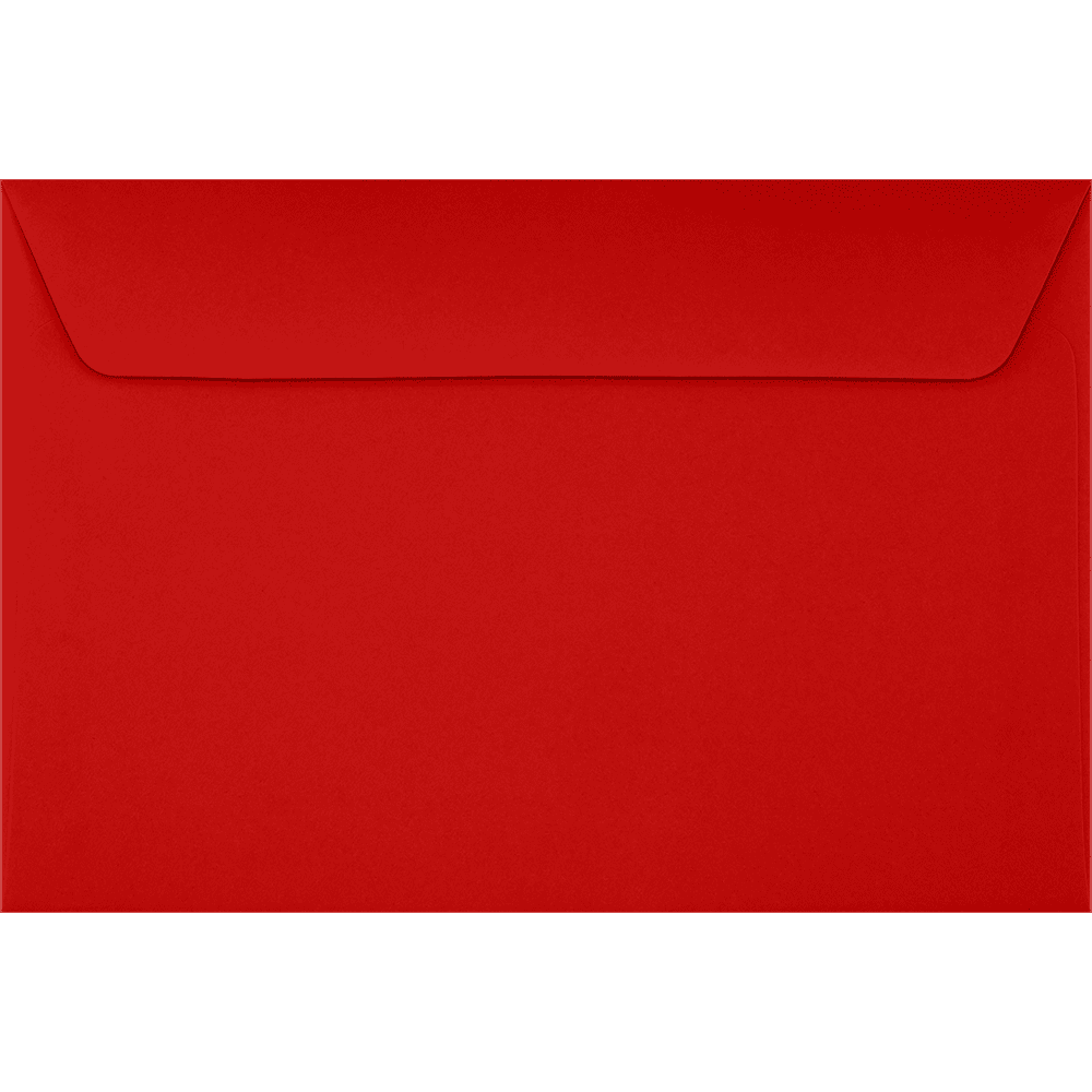 LUXPaper 6 x 9 Booklet Envelopes, Ruby Red, 1000/Pack