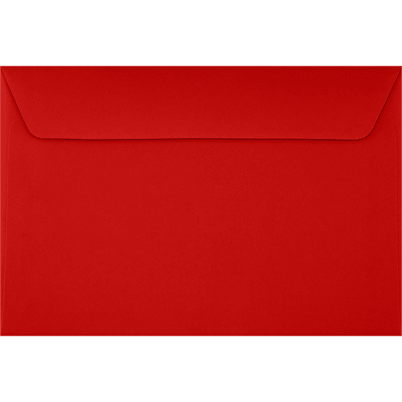 LUXPaper 6 x 9 Booklet Envelopes, Ruby Red, 1000/Pack