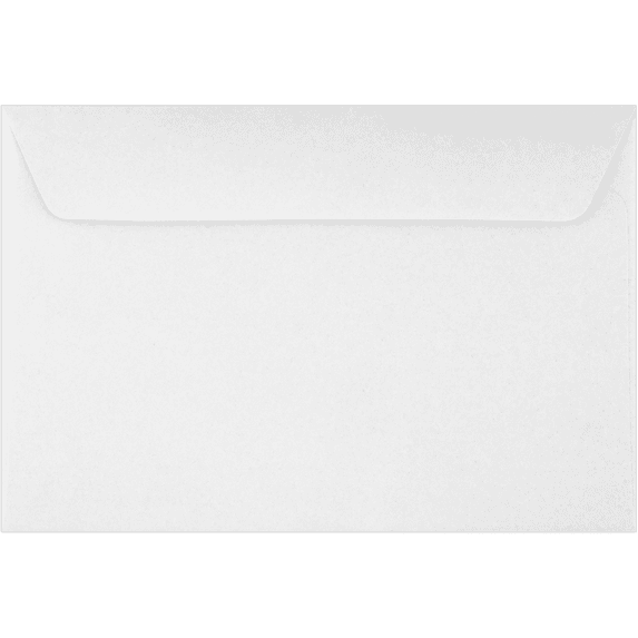 LUXPaper 6 x 9 Booklet Envelopes, White, 250/Pack