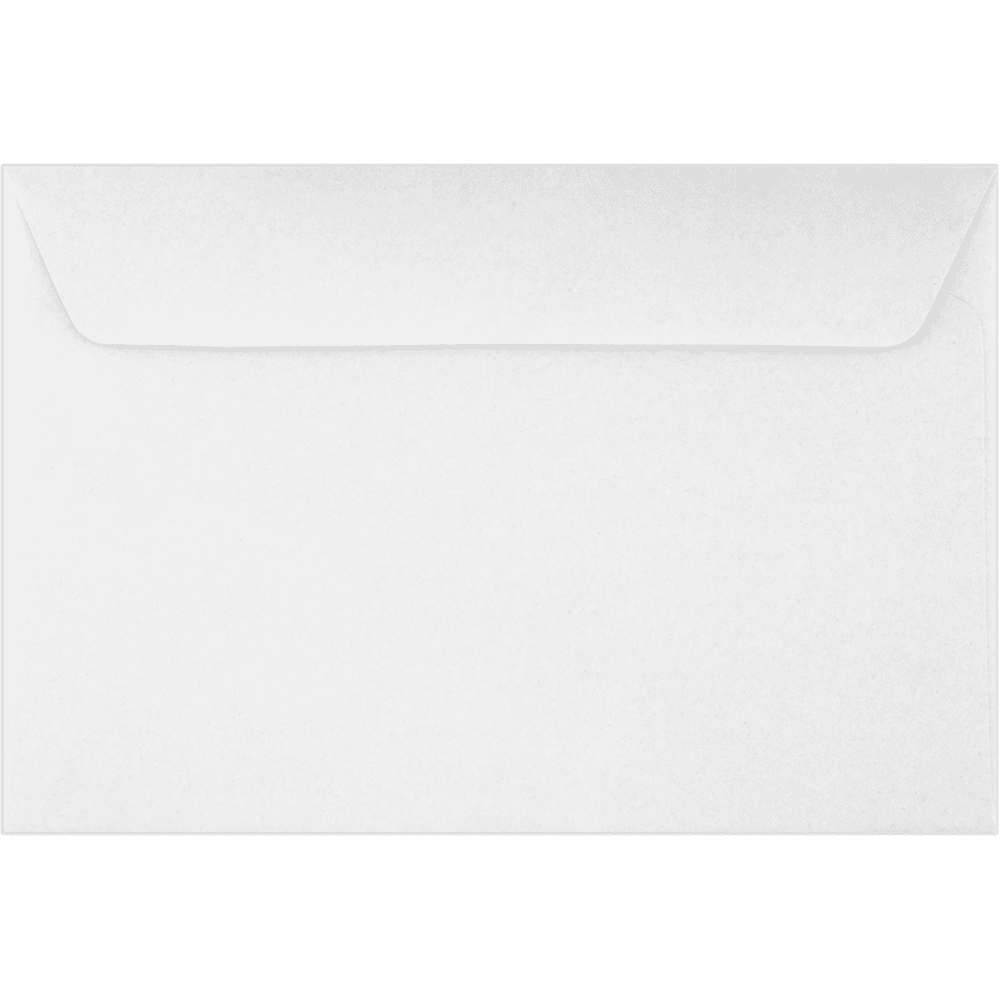 LUXPaper 6 x 9 Booklet Envelopes, White, 500/Pack