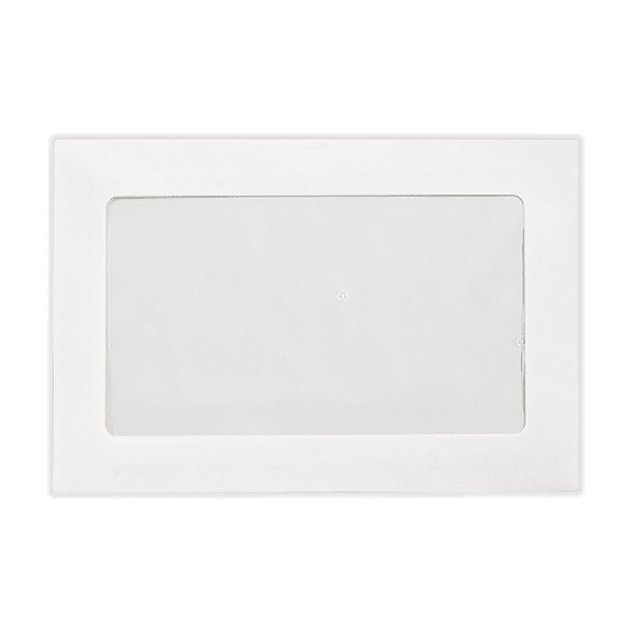 LUXPaper 6 x 9 Full-Face Window Envelopes, Bright White, 50/Pack