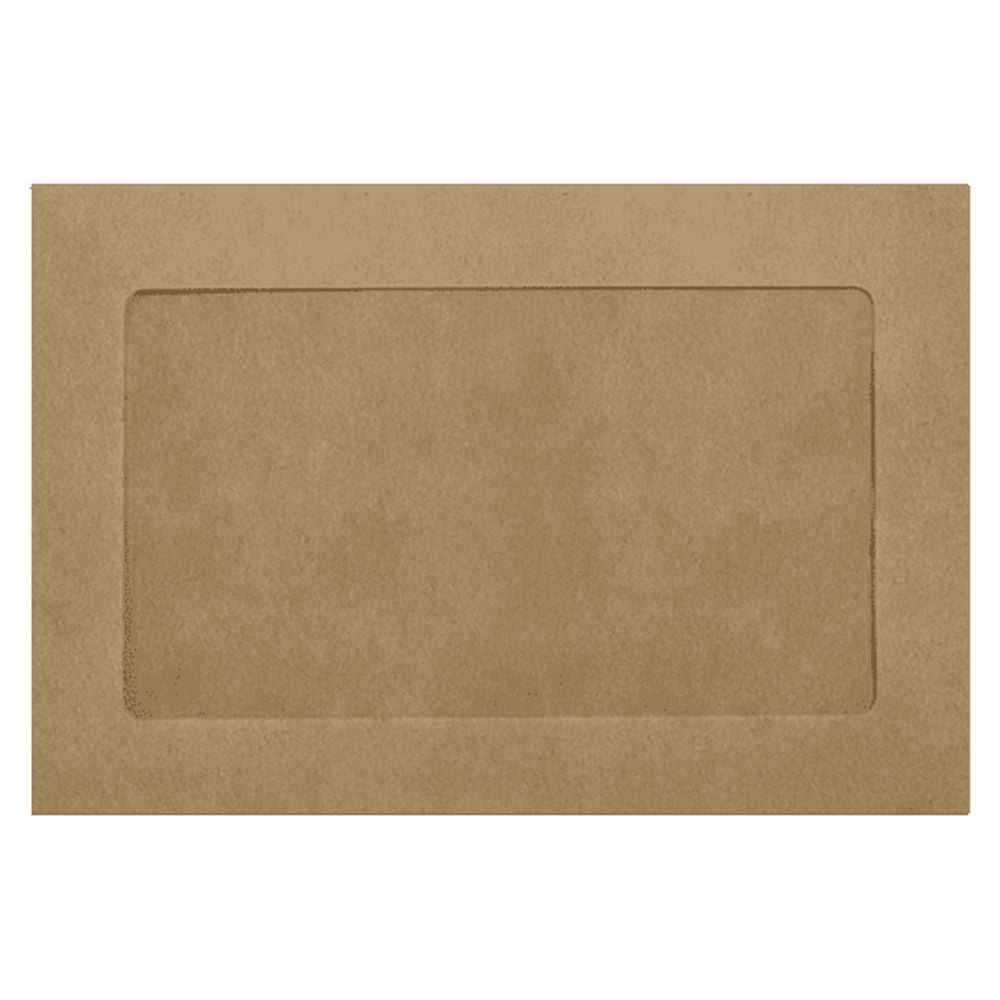 LUXPaper 6 x 9 Full Face Window Envelopes, Grocery Bag, 250/Pack