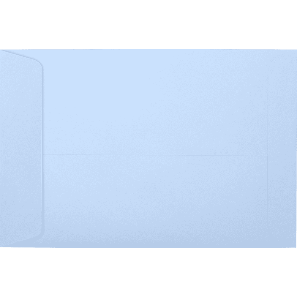 LUXPaper 6 x 9 Open End Envelopes, Baby Blue, 250/Pack