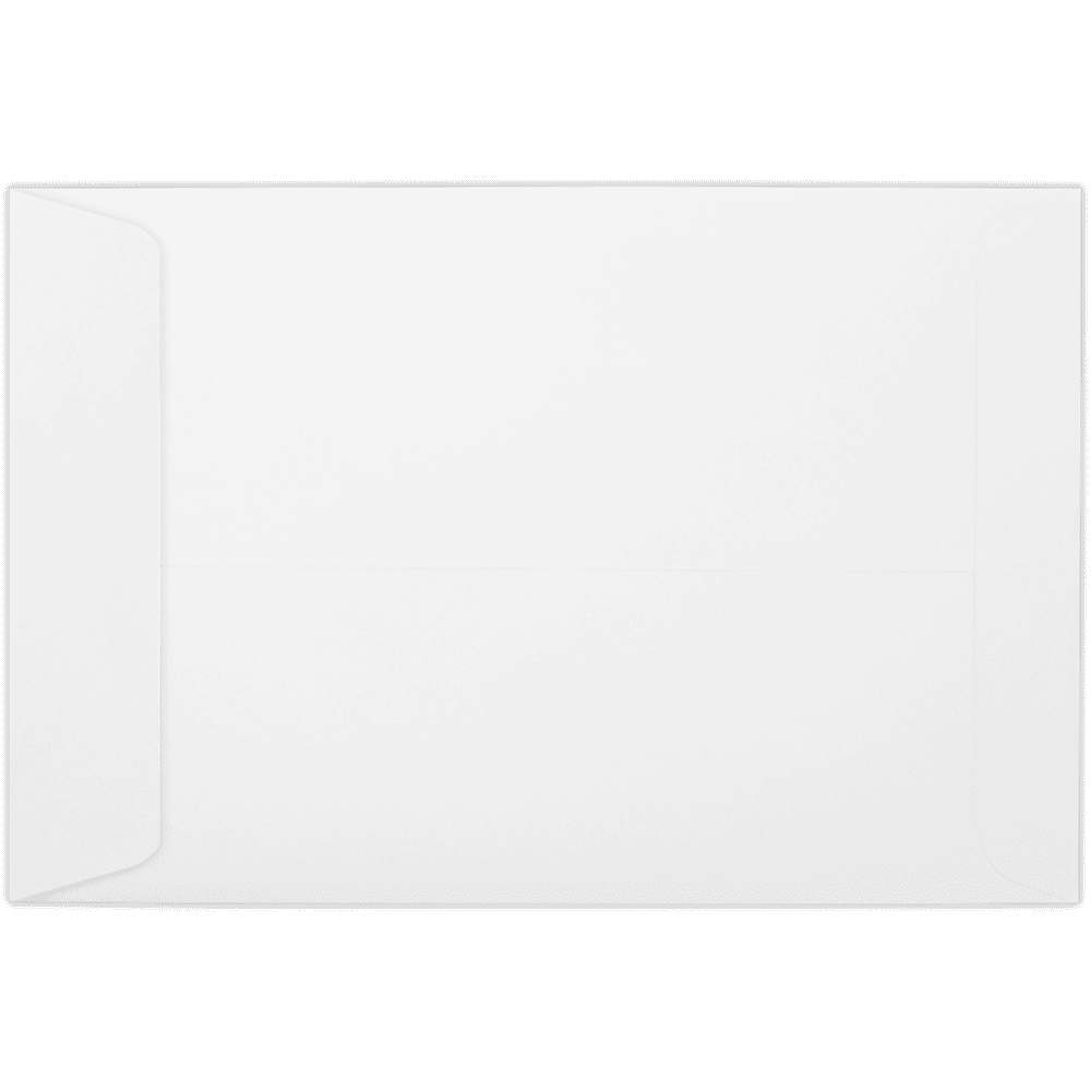 LUXPaper 6 x 9 Open End Envelopes, Bright White, 50/Pack