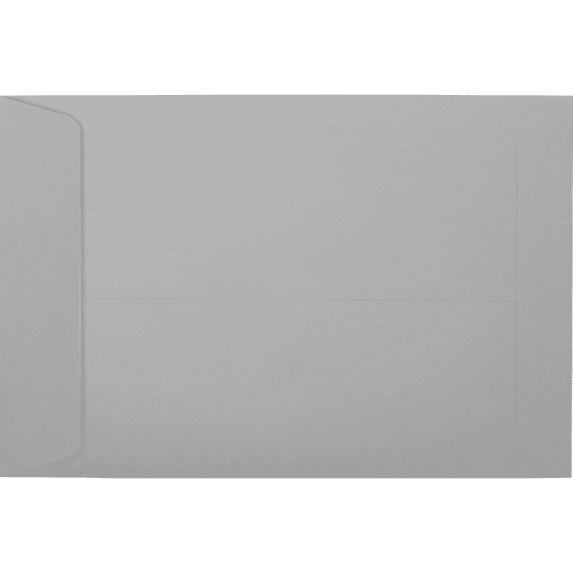 LUXPaper 6 x 9 Open End Envelopes, Gray Kraft, 500/Pack