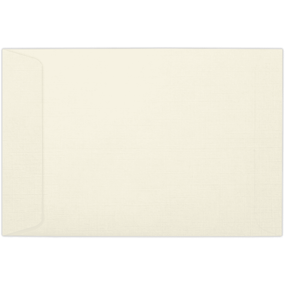 LUXPaper 6 x 9 Open End Envelopes, Natural Linen, 250/Pack
