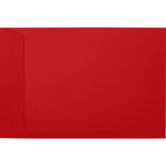 LUXPaper 6 x 9 Open End Envelopes, Ruby Red, 250/Pack