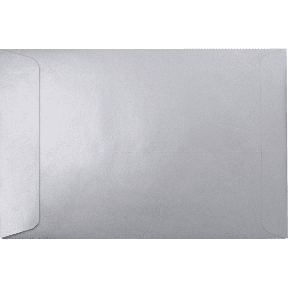 LUXPaper 6 x 9 Open End Envelopes, Silver Metallic, 1000/Pack