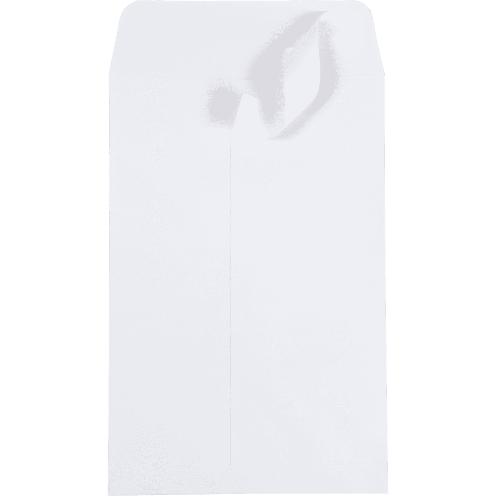 LUXPaper 6 x 9 Open End Envelopes, White, 50/Pack