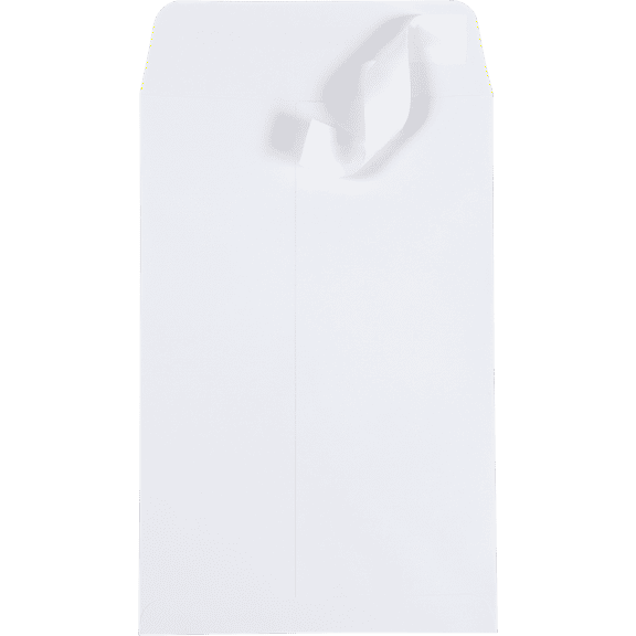LUXPaper 6 x 9 Peel & Seal Open End Envelopes, White, 1000/Pack
