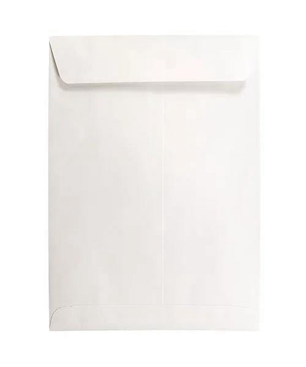 LUXPaper 7 1/2 x 10 1/2 Open End Envelopes, Bright White, 1000/Pack