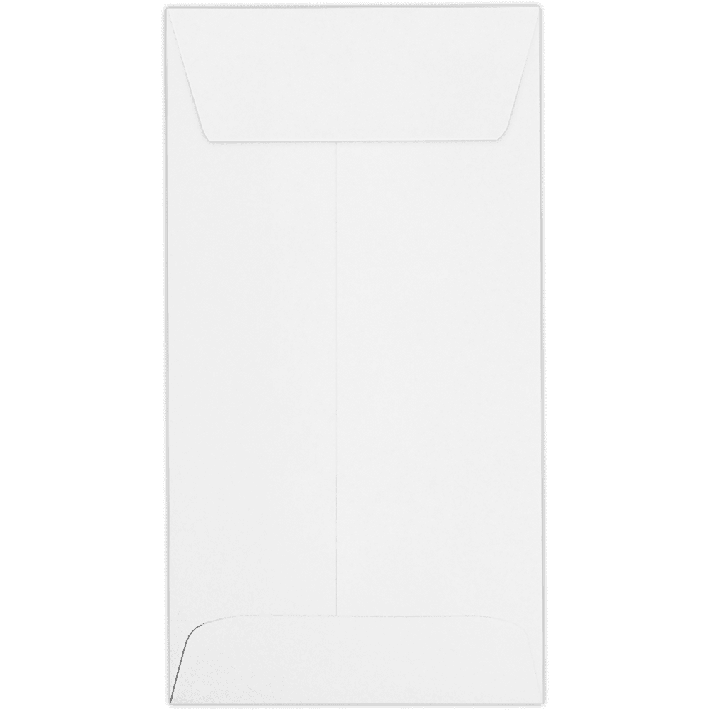 LUXPaper #7 Coin Envelopes, 3 1/2 x 6 1/2, Bright White, 250/Pack