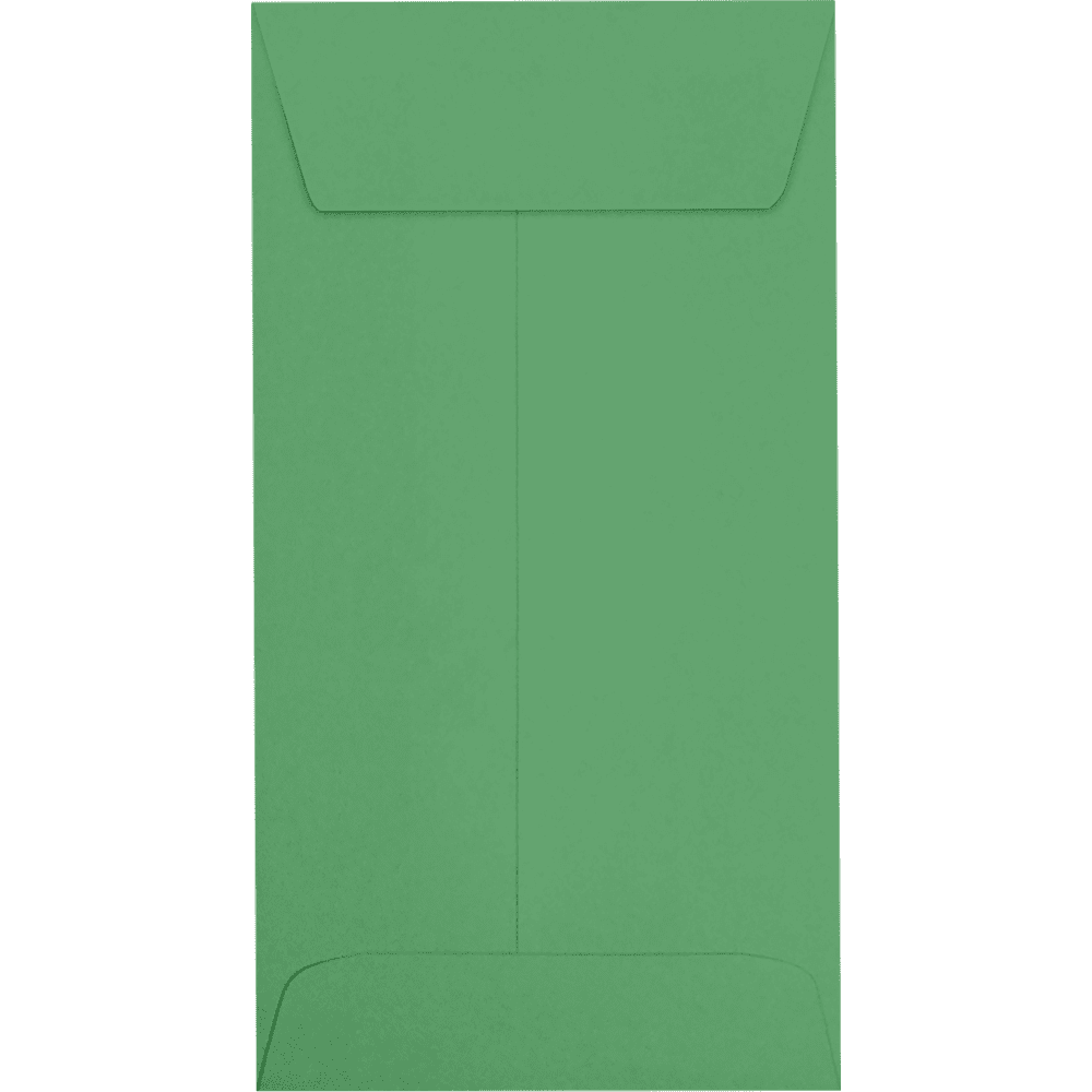 LUXPaper #7 Coin Envelopes, 3 1/2 x 6 1/2, Holiday Green, 1000/Pack
