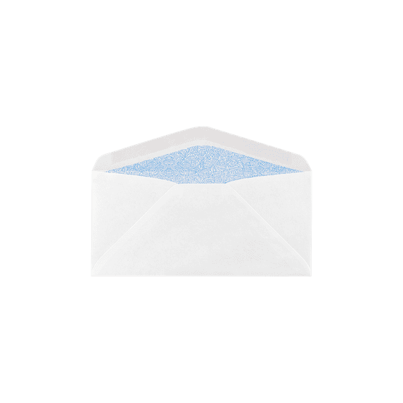 LUXPaper #7 Regular Envelopes, 3 3/4 x 6 3/4, White, 50/Pack