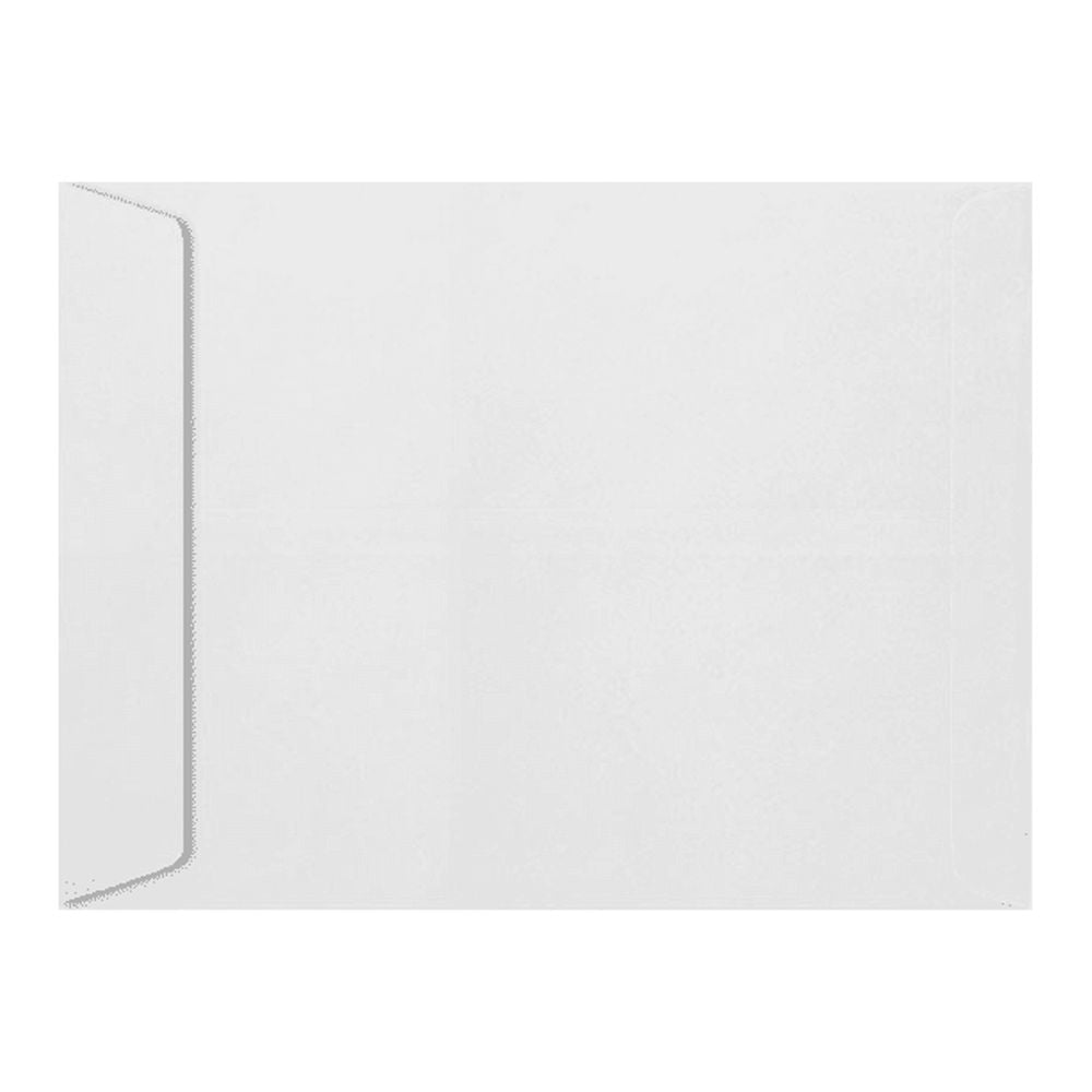 LUXPaper 8 1/2 x 10 1/2 Open End Envelopes, Bright White, 50/Pack